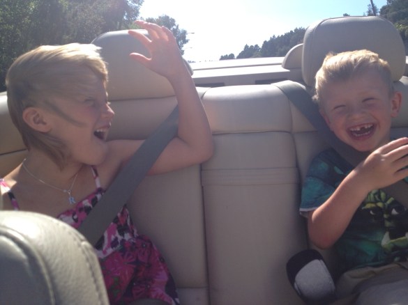 From kids to students, the youngest is actually student-driving the car!  THATS WHY ITS SO FUN!