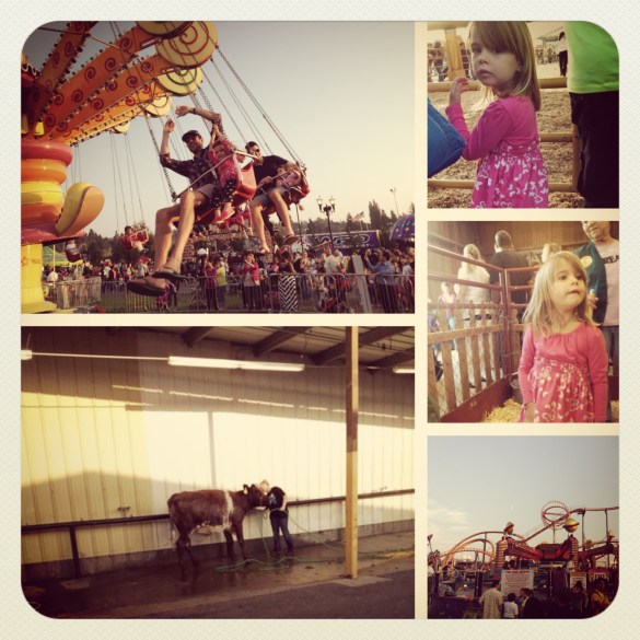 She really is a sweet and compassionate girl as evidenced by her love and enjoyment of that awful place we like to call the State Fair!